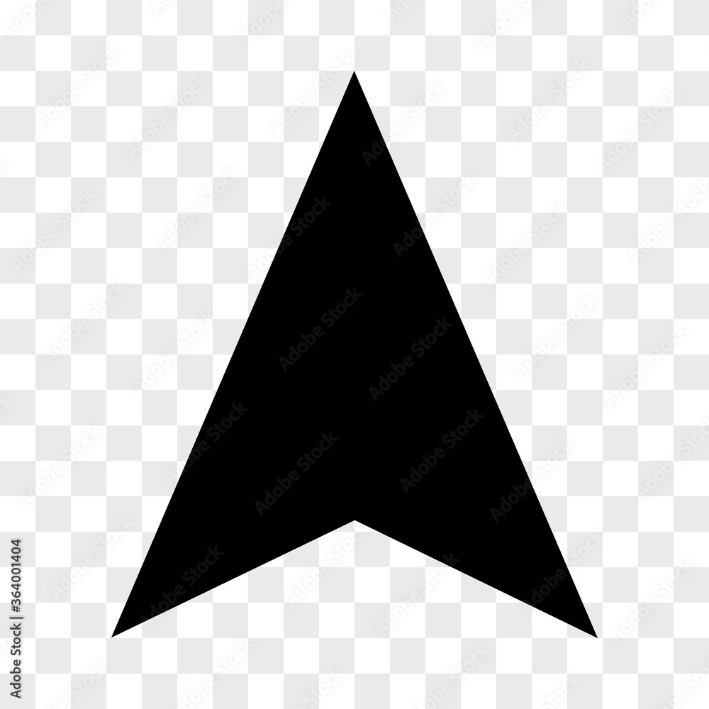 Poster arrow pointer internet cursor icon in checkerboard bg v3. internet flat icon symbol for applications