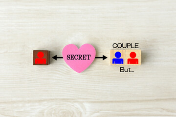 不倫・浮気の相関図イメージ