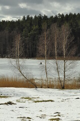 Polska - Mazury. Jezioro Wymój. © Rafa