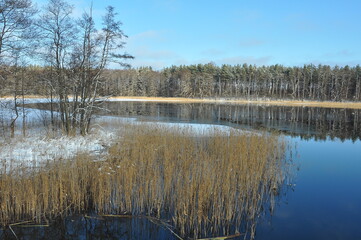 Polska - Mazury - Warmia. Krajobraz.