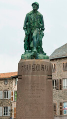 Monument aux Morts de Saint-Flour, France