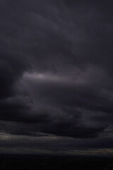 Fototapeta na wymiar Clouds in Dramatic dark sky. Cloudy sky background.Spain