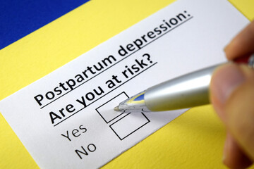 Fototapeta premium Questionnaire