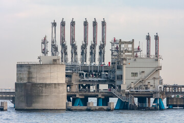 船舶の給油桟橋