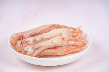 Frozen chicken feet