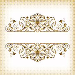 vector abstract floral  background