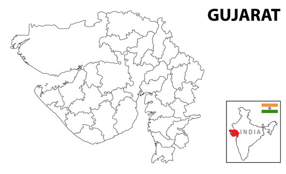 Show The Map Of Gujarat Gujarat Map Images – Browse 589 Stock Photos, Vectors, And Video | Adobe  Stock