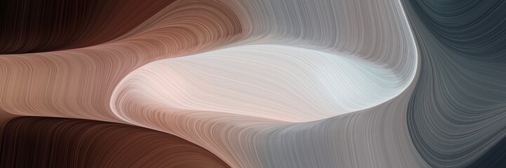 Obraz premium motion decorative curves header design with old lavender, very dark pink and light gray colors. can be used as header or banner