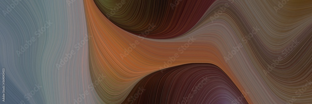 Poster flowing colorful waves header design with old mauve, gray gray and very dark pink colors. can be used as header or banner