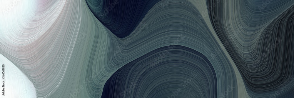 Poster motion colorful waves graphic with dark slate gray, light gray and light slate gray colors. can be u