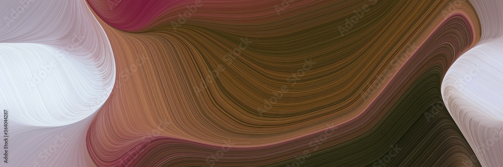 Poster futuristic colorful curves style with old mauve, light gray and dark gray colors. can be used as hea