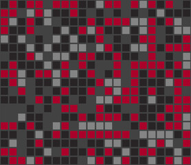 Color mosaic. Colorful background. Abstract seamless pattern. Vector illustration.