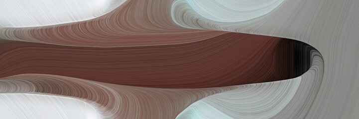 dynamic colorful waves backdrop with pastel brown, old lavender and light gray colors. can be used as header or banner