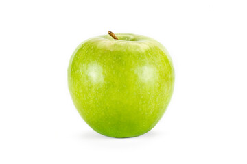 Green apple isolated on white background