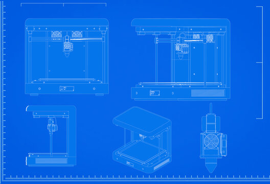 3d Printer Blueprint