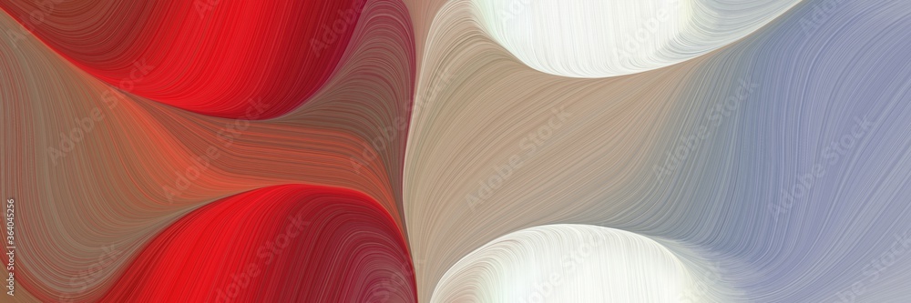 Poster abstract colorful waves background with rosy brown, dark gray and firebrick colors. can be used as p