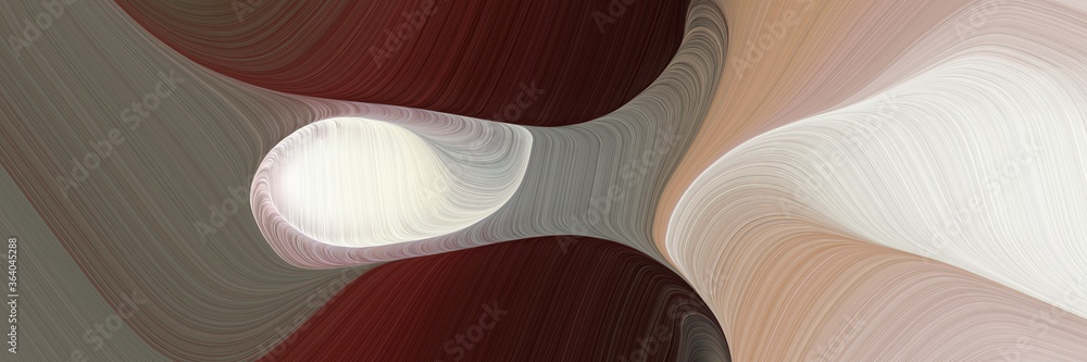 Poster dynamic decorative waves background with old mauve, light gray and rosy brown colors. can be used as