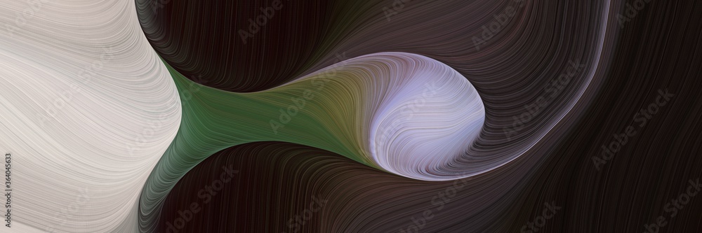 Poster abstract colorful curves graphic with silver, very dark pink and dim gray colors. can be used as hea