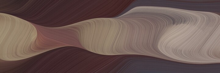 liquid colorful waves banner design with old mauve, gray gray and rosy brown colors. can be used as poster, card or background graphic