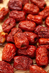 close up of jujube