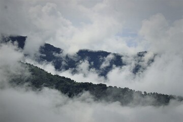 Fototapeta na wymiar Layers ok Sikkim