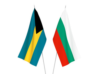 Bulgaria and Commonwealth of The Bahamas flags