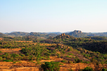 Fototapeta na wymiar Matobo National Park, Simbabwe,