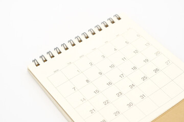 A calendar of the month. using as background business concept and Planning concept with copy spaces...