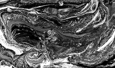 Monochrome abstract pattern. Marble imitation background.
