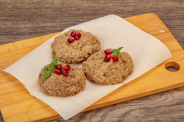 Georgian cuisine - pkhali from beans