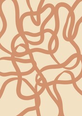 Abstract background modern hipster futuristic graphic. Pale background with lines. Abstract background texture design, bright poster, banner pale pink background. Image illustration.