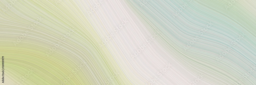 Aufkleber abstract dynamic header design with pastel gray, tan and antique white colors. fluid curved flowing 