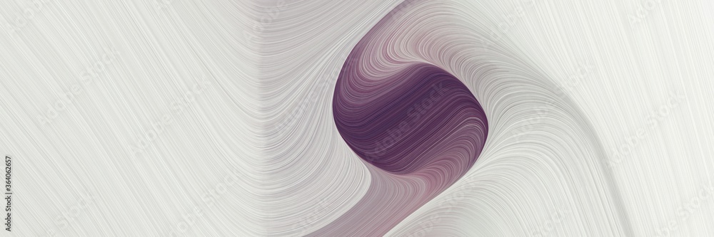 Poster abstract decorative header design with light gray, old mauve and rosy brown colors. fluid curved flo