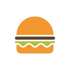 Burger Logo design template, Burger bakery logo design vector