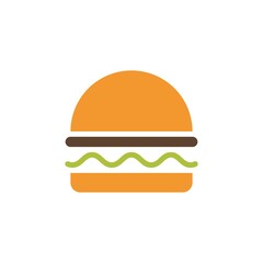 Burger Logo design template, Burger bakery logo design vector