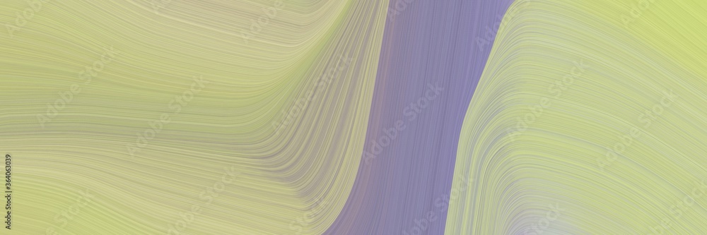 Poster abstract modern banner with tan, light slate gray and silver colors. fluid curved lines with dynamic flowing waves and curves for poster or canvas
