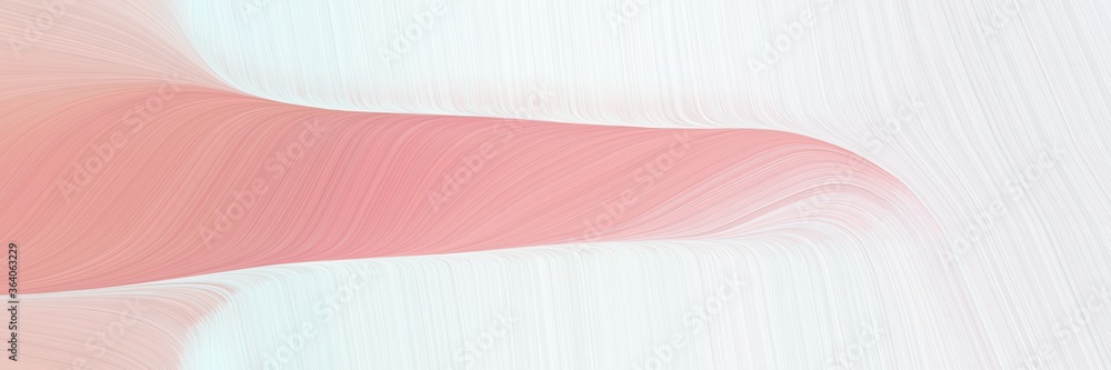 Poster abstract decorative designed horizontal header with white smoke, burly wood and baby pink colors. fl