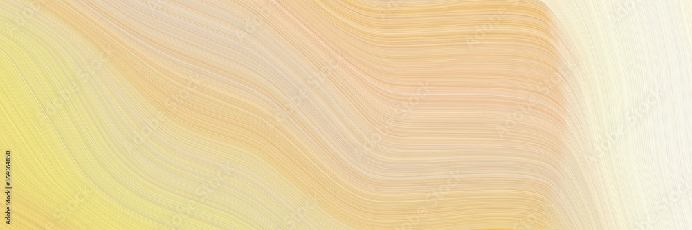 Aufkleber abstract decorative designed horizontal header with wheat, pale golden rod and beige colors. fluid c