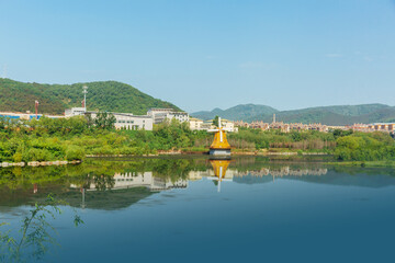 Summer outdoor in Xishan Lake, Dalian, China