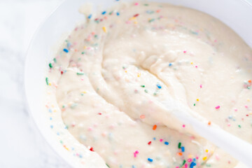 Baking a cake