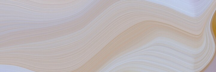 abstract colorful horizontal header with silver, ash gray and light gray colors. fluid curved flowing waves and curves for poster or canvas