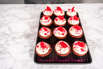 Red velvet cupcakes