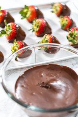 Chocolate dipped strawberries