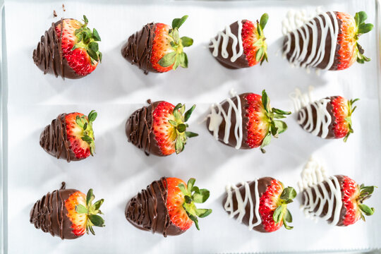 Chocolate dipped strawberries