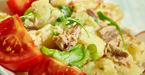 French Potato and Tuna Salad