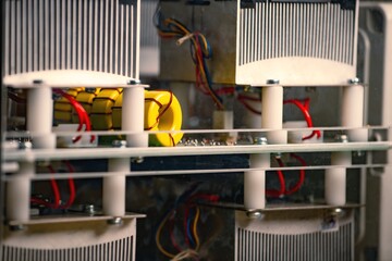 Electronic parts of large industrial equipment