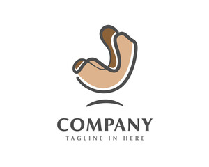 Chair office furniture logo symbol design illustration