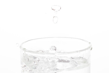 water falling
