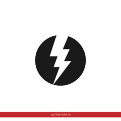 Electric, Power, thunder, flash icon