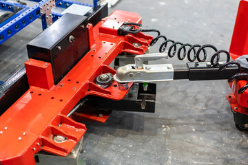 machine tools in factory